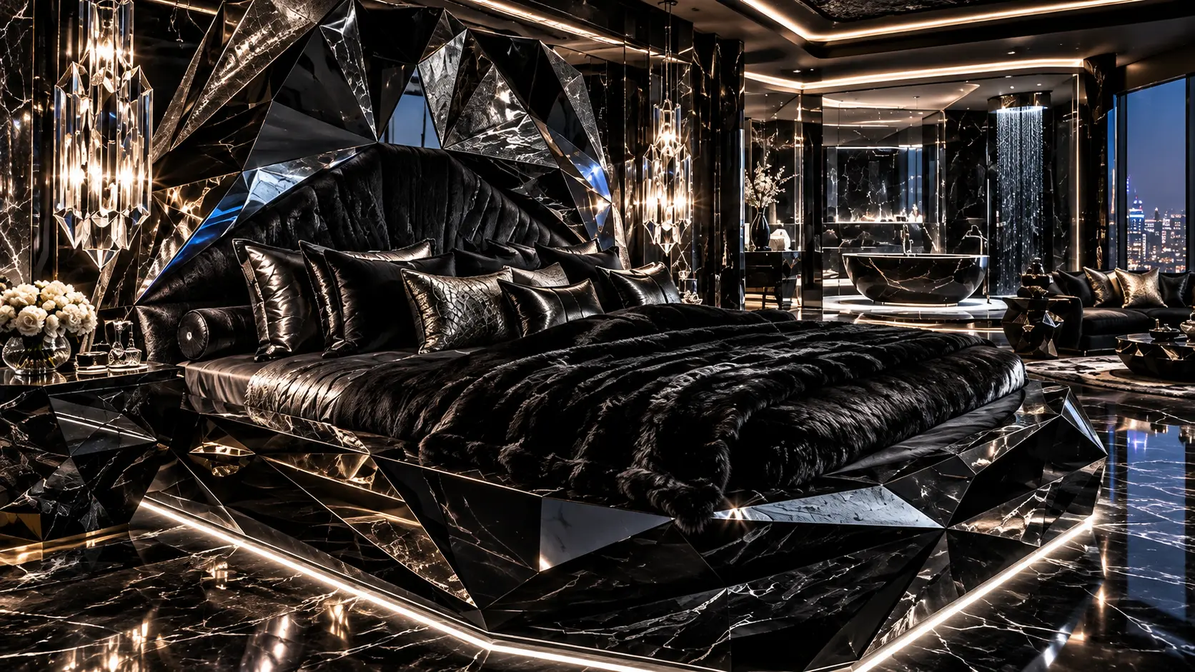 The diamond bed