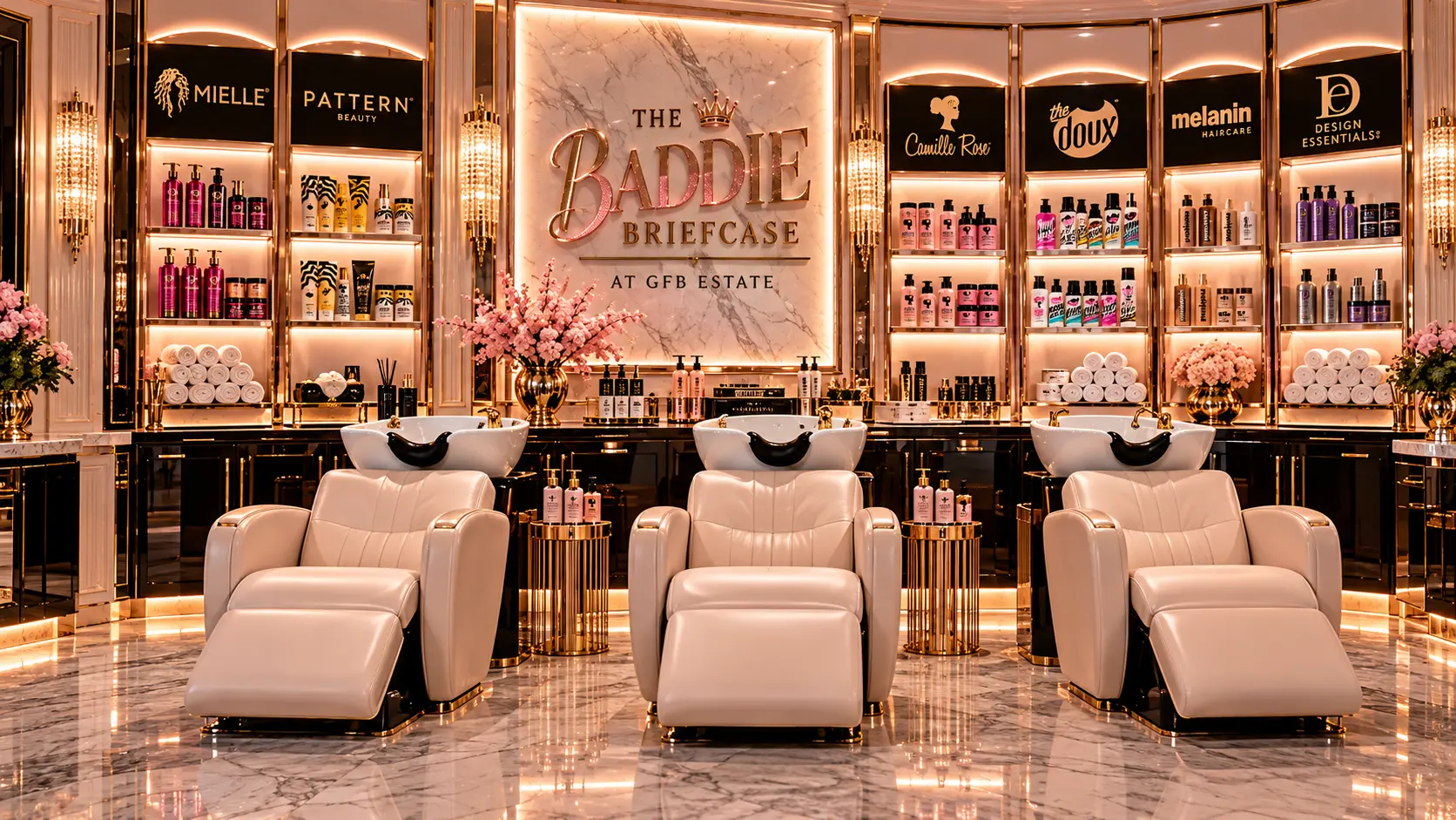 The wash lounge