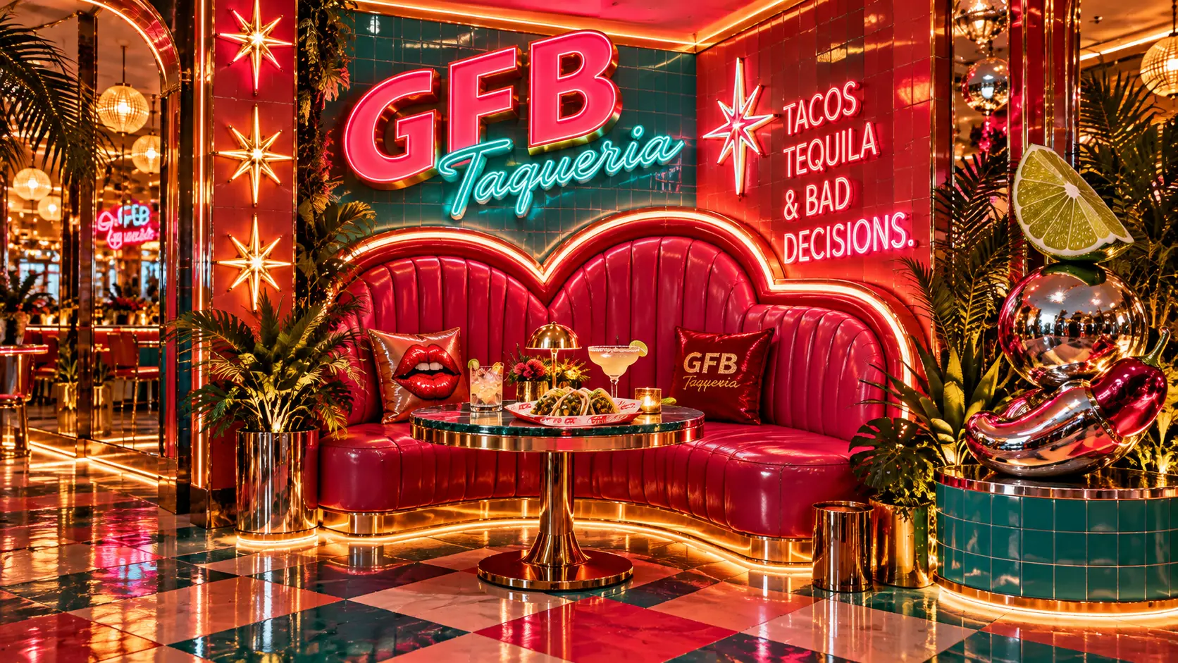 GFB Taqueria — The Signature Booth