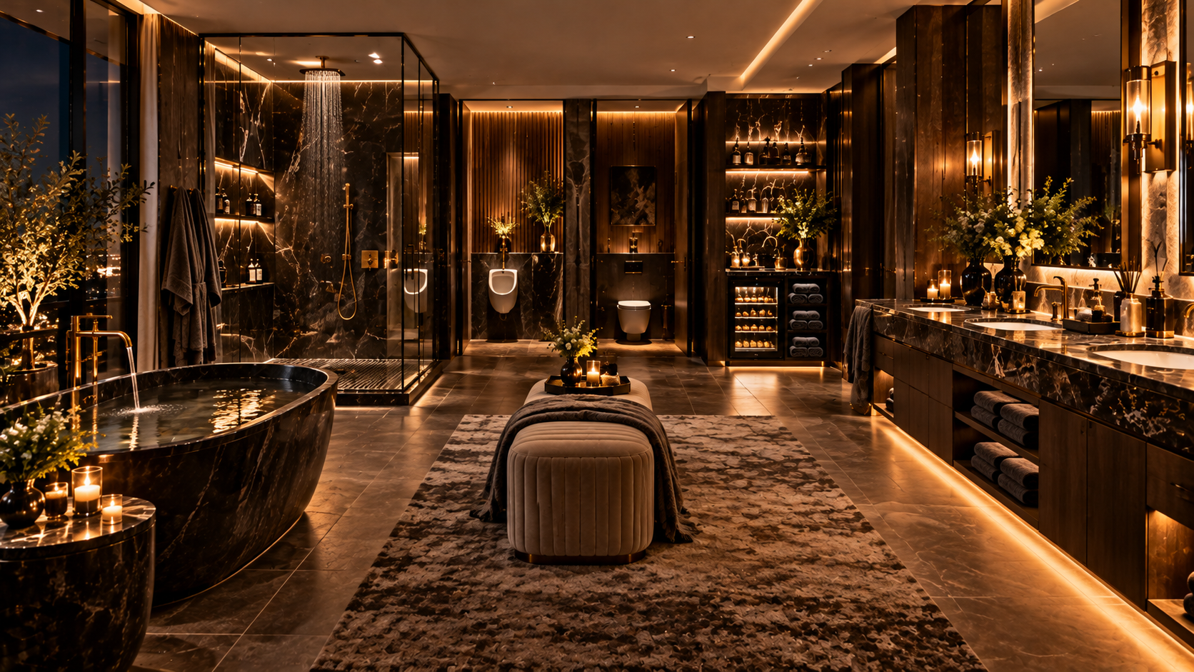 The Wet Bar Chic Room — Bathroom