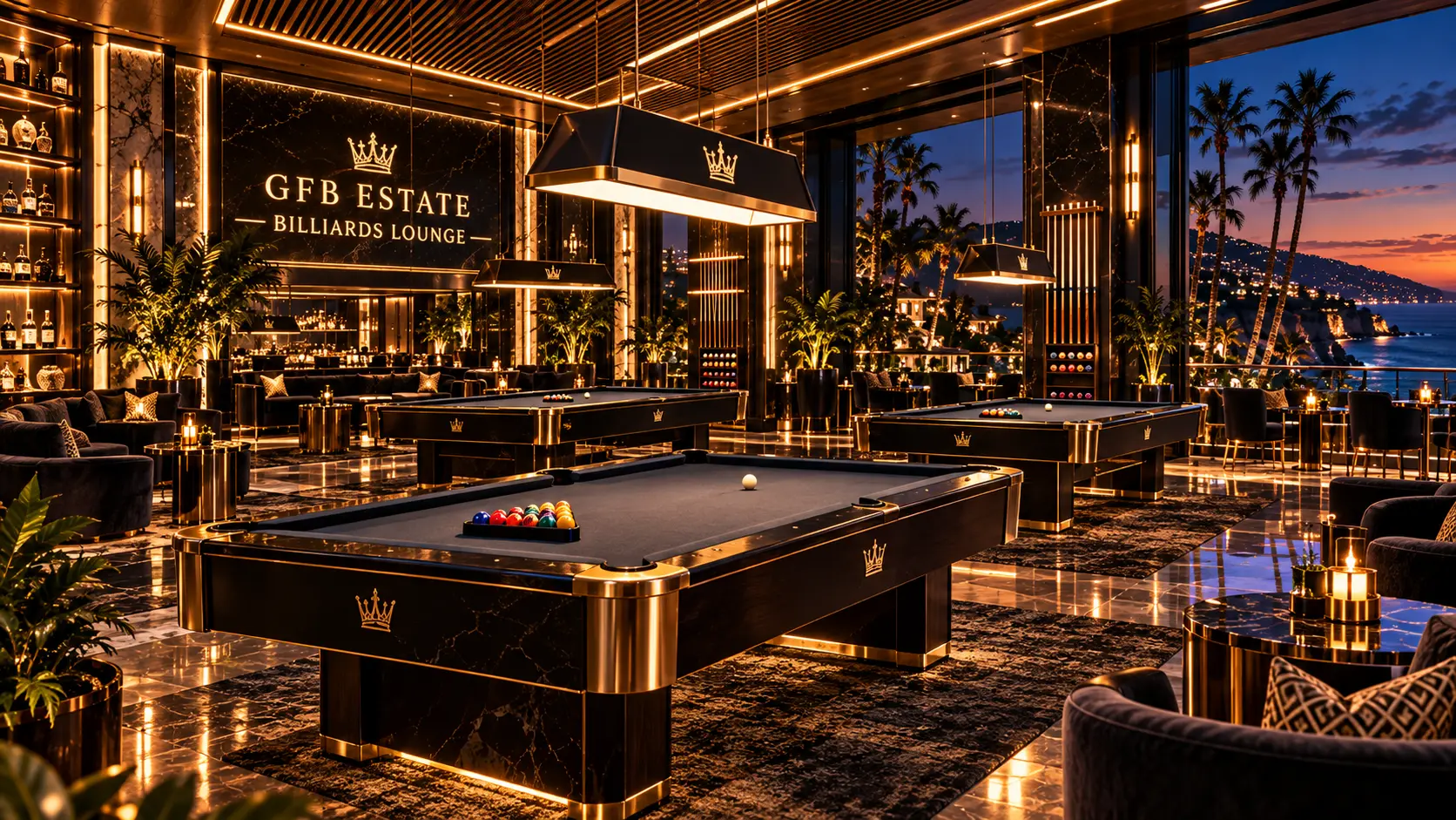 Billiards lounge