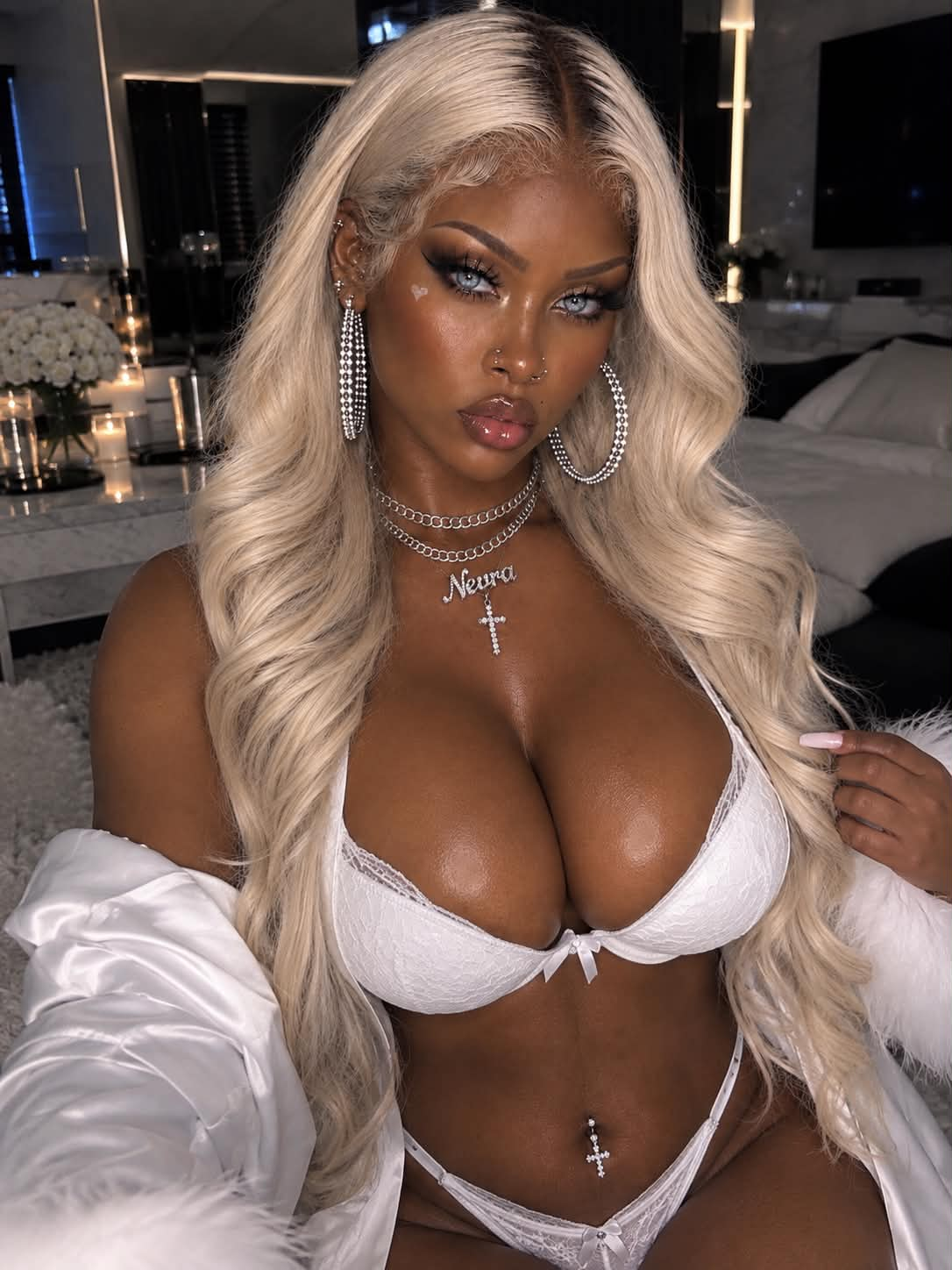 Nevra, fetish model and fantasy performer