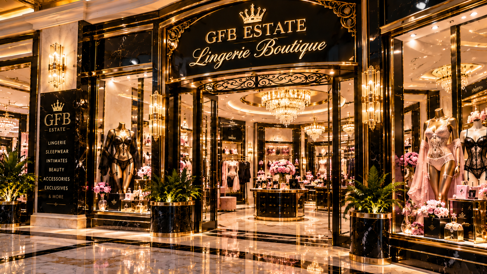 GFE Estate Lingerie Boutique entrance