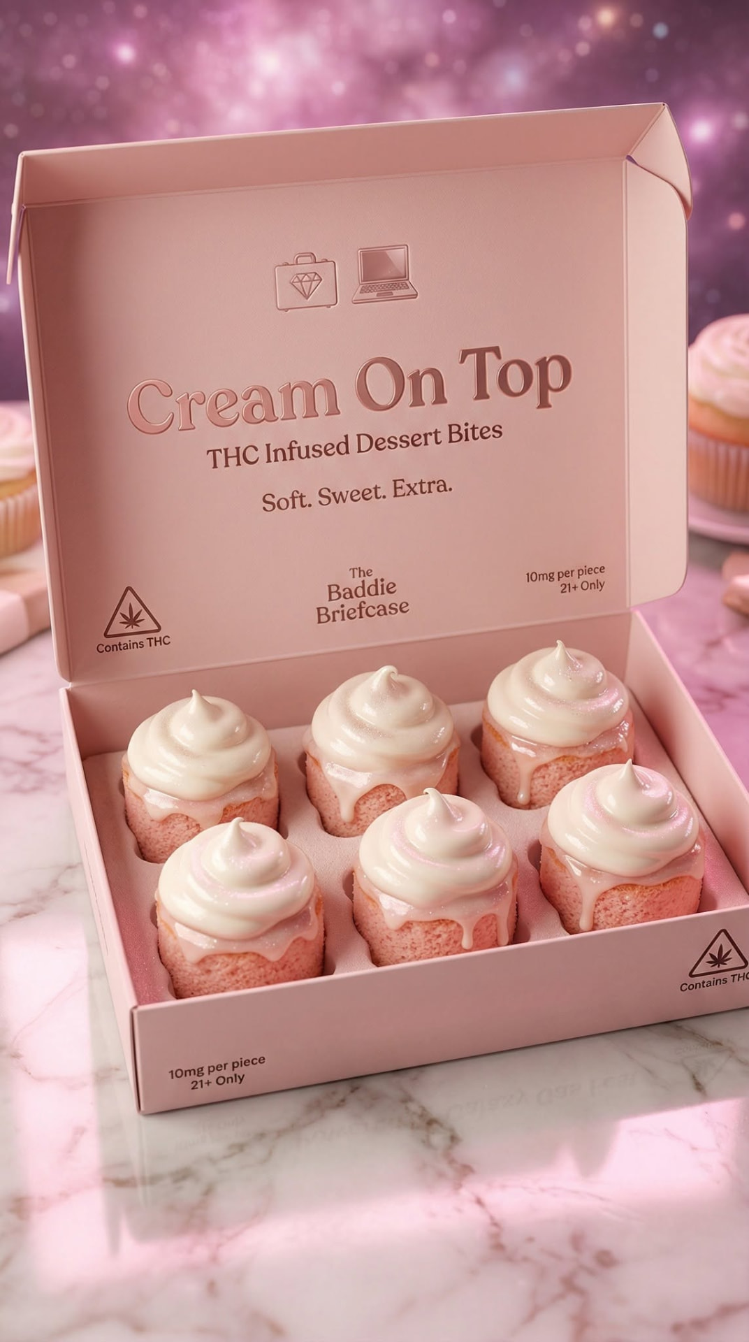 Cream On Top — Infused Dessert Bites
