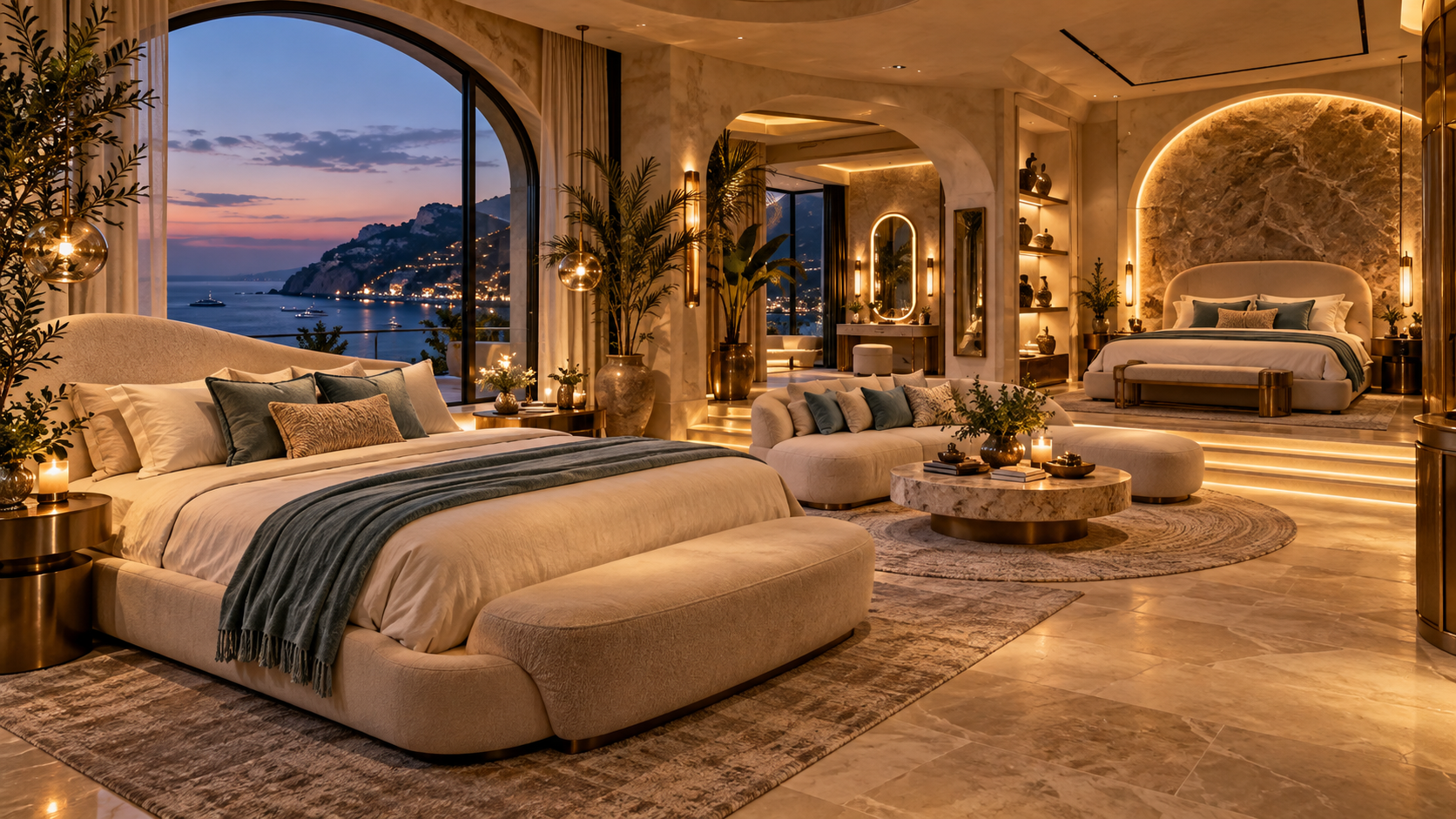 Riviera After Hours — Two-bed overview