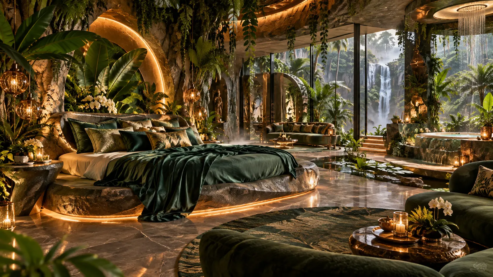 The bed chamber