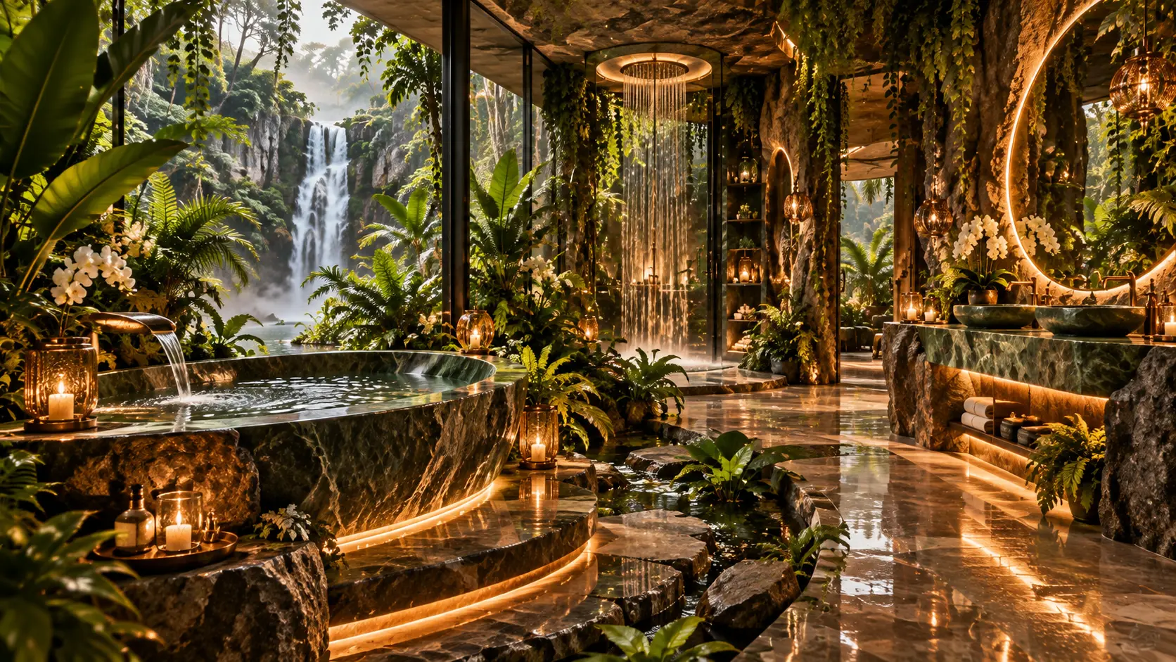 The bath