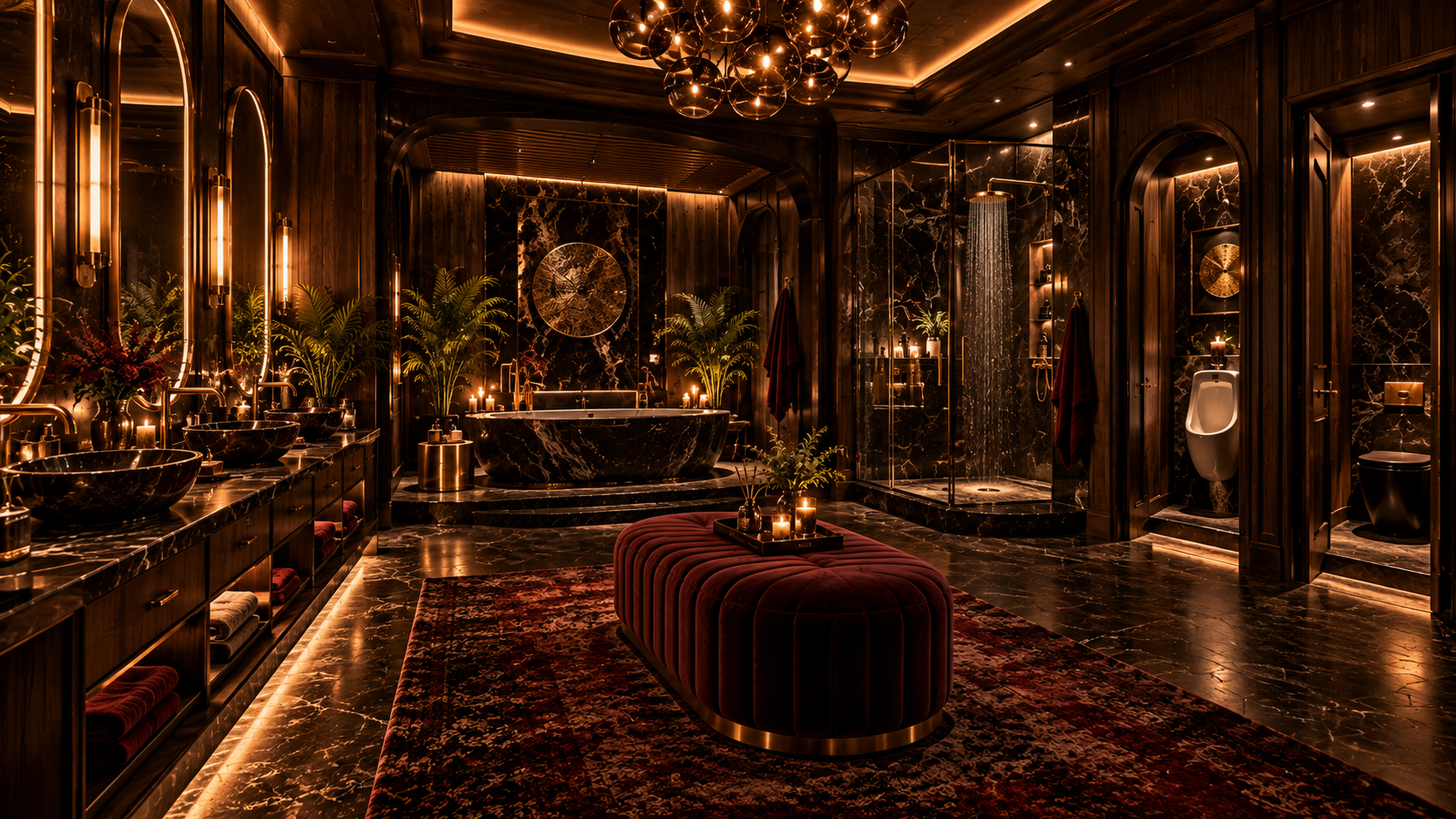 The Secret Society Room — Bathroom