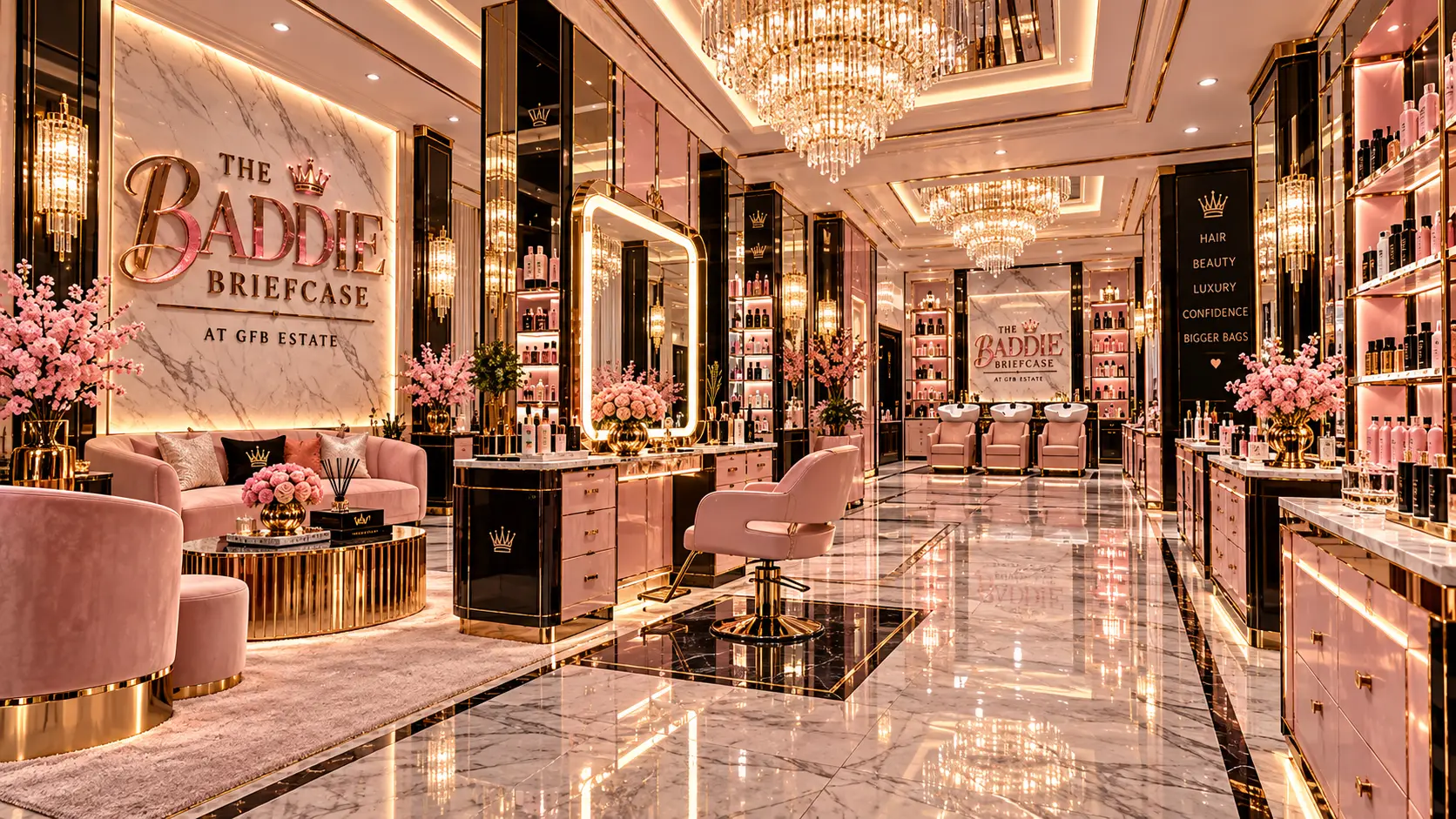 The main styling floor