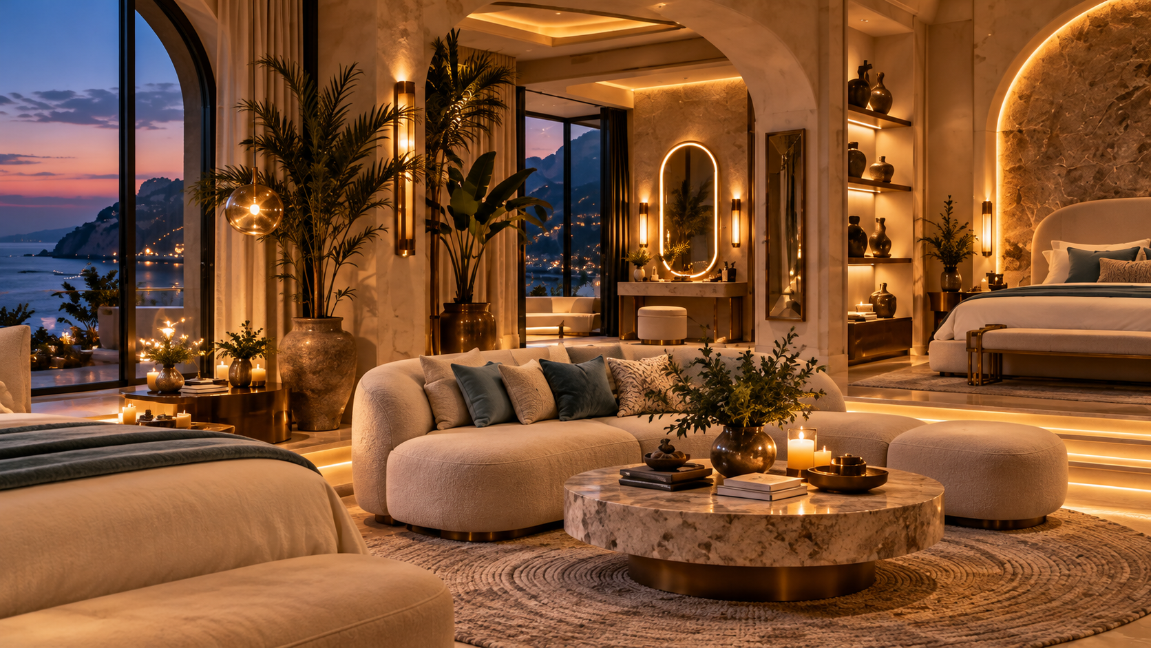 Riviera After Hours — Lounge seating
